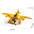 Set de construcție 2 în 1 iM Master Mechanical Master – „Camion Basculant – Avion”, 371 piese Set de construcție 2 în 1 iM Master Mechanical Master – „Camion Basculant – Avion”, 371 piese