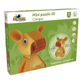 Мини-пазл 3D – Кенгуру, 14 элем.