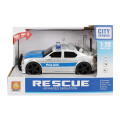 1:20 Mașină de poliție cu fricțiune (lumini /sunete) 1:20 Mașină de poliție cu fricțiune (lumini /sunete)