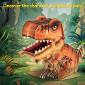 Puzzle 3D Tyrannosaurus Rex – Creează-ți propriul T-Rex impresionant, 47 piese Puzzle 3D Tyrannosaurus Rex – Creează-ți propriul T-Rex impresionant, 47 piese