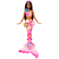 Păpușă Barbie „Sirena magică”, brunetă Păpușă Barbie „Sirena magică”, brunetă