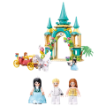 Set de construcție „Castel cu trăsură”, 288 elem.