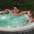 INTEX Jacuzzi SPA gonflabil „Greywood Deluxe” 196х71 cm, 795L, 4 persoane INTEX Jacuzzi SPA gonflabil „Greywood Deluxe” 196х71 cm, 795L, 4 persoane