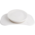 Set anti-alunecare cu farfurie Twistshake Click-Mat, alb Set anti-alunecare cu farfurie Twistshake Click-Mat, alb