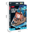 3D puzzle Nava Piratului, 22 elemente 3D puzzle Nava Piratului, 22 elemente