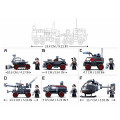 Set de construcție ”Război spațial”, 6 modele, de la 78 pînă la 93 elem. Set de construcție ”Război spațial”, 6 modele, de la 78 pînă la 93 elem.