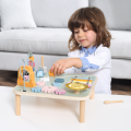 Masă educativă cu xilofon metalic și gong Masă educativă cu xilofon metalic și gong