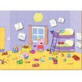 Puzzle „Curățenie distractivă”, seria Peppa Pig, 60 elem. Puzzle „Curățenie distractivă”, seria Peppa Pig, 60 elem.