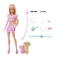 Кукла Barbie «Парные образы», блондинка с собачкой Кукла Barbie «Парные образы», блондинка с собачкой