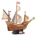 3D puzzle Corabia lui Columb „Santa Maria”, 113 elemente 3D puzzle Corabia lui Columb „Santa Maria”, 113 elemente