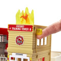Hot Wheels Игровой набор «Пожарная часть» Matchbox