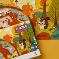 Puzzle „Recoltare în pădure”, seria Anotimpuri, 60 elem. Puzzle „Recoltare în pădure”, seria Anotimpuri, 60 elem.