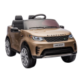 Mașinuță LAND ROVER DISCOVERY, Baterie 12V7AH, 2 motoare de 25W, roți EVA