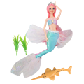 Păpușa Emily „Sirena cu animaluț de companie de mare” Păpușa Emily „Sirena cu animaluț de companie de mare”
