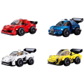 Set de construcție „Supercar de curse”, 4 modele, de la 176 pînă la 183 elem. Set de construcție „Supercar de curse”, 4 modele, de la 176 pînă la 183 elem.