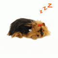 Cățeluș „Yorkshire Terrier” cu imitație de respirație