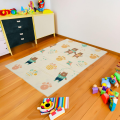 Covoras educativ cu 2 fete din spumă (alfabet), 180 x 120 x 1 cm