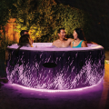INTEX Jacuzzi SPA gonflabil “Glow Deluxe” 196х71 cm, 795L, 4 persoane INTEX Jacuzzi SPA gonflabil “Glow Deluxe” 196х71 cm, 795L, 4 persoane
