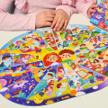Puzzle „Rutina zilnică”, seria Puzzle-uri educative, 100 piese