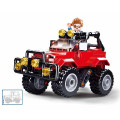 Set de construcție ”Jeep”, 135 elem. Set de construcție ”Jeep”, 135 elem.