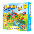 Набор с формами и пластилином – Plastelino Набор с формами и пластилином – Plastelino