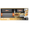 Mitralieră automată cu 30 gloanțe fine (acumulator 7,4V, 24 cartușe, ochelari de protecție) Mitralieră automată cu 30 gloanțe fine (acumulator 7,4V, 24 cartușe, ochelari de protecție)
