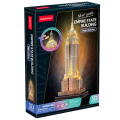 3D puzzle “Empire State Building”, cu iluminare LED, 37 elemente
