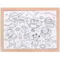 Puzzle 2 în 1 „Prieteni cosmici” Puzzle 2 în 1 „Prieteni cosmici”