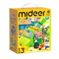 Seria de puzzle-uri „Transportul Urban”, 3 în 1, nivelul 3 Seria de puzzle-uri „Transportul Urban”, 3 în 1, nivelul 3