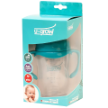 Sticluța cu gât larg, sticlă, 180 ml, de la 3 luni Sticluța cu gât larg, sticlă, 180 ml, de la 3 luni
