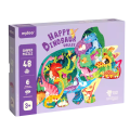 Puzzle în formă de animal „Valea Dinozaurului Fericit”, 48 elem. Puzzle în formă de animal „Valea Dinozaurului Fericit”, 48 elem.