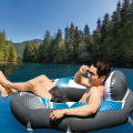 INTEX Scaun plutitor gonflabil „River Run Connect Lounge”, 130 x 126 cm, până la 100 kg