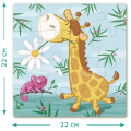 Puzzle „Girafă”, 16 elem. Puzzle „Girafă”, 16 elem.