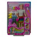 Игровой набор Barbie «Леопардовый образ с радужными волосами» Игровой набор Barbie «Леопардовый образ с радужными волосами»