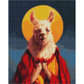 Mozaic cu diamante 40*50 сm (fără cutie) – Dalai – Lama, Lucia Heffernan