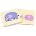 Joc logic de puzzle „Mama și copilul” 24 elem. Joc logic de puzzle „Mama și copilul” 24 elem.