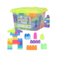 Set de construcție Găleată cu blocuri neon „Play Blox”, 56 piese Set de construcție Găleată cu blocuri neon „Play Blox”, 56 piese