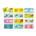 Puzzle „Unde locuiesc animalele”, 12 elem. Puzzle „Unde locuiesc animalele”, 12 elem.
