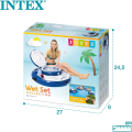 INTEX Надувной холодильник — мини бар «Мега Холод» Д 89 см с подстаканниками