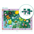 Puzzle „În grădină”, seria Puzzle de observație, 80 elem. Puzzle „În grădină”, seria Puzzle de observație, 80 elem.