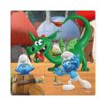 Puzzle „Ascunselea cu dragonul”, seria Smurfii, 20 elem.