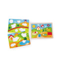 Puzzle Cîmpul însorit (3 în 1) Puzzle Cîmpul însorit (3 în 1)