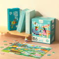 Seria de puzzle-uri „Lumea magică”, 3 în 1, nivelul 5 Seria de puzzle-uri „Lumea magică”, 3 în 1, nivelul 5