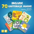 Joc de societate „Cartonașele Buboo 3 în 1”, pentru Băieței, rom. Joc de societate „Cartonașele Buboo 3 în 1”, pentru Băieței, rom.