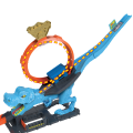 Hot Wheels Set de joc „T-Rex – Distrugătorul orașului”