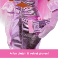 Кукла Barbie «Модница в глянцевом розовом платье» Кукла Barbie «Модница в глянцевом розовом платье»