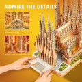 3D Puzzle „Bazilica Sagrada Familia” cu iluminare LED, 696 elemente (Копировать) 3D Puzzle „Bazilica Sagrada Familia” cu iluminare LED, 696 elemente (Копировать)