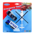 Set de 3 Mașini Metalice de Colecție 1:64 WELLY, POLICE Set de 3 Mașini Metalice de Colecție 1:64 WELLY, POLICE