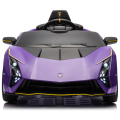 Машина LAMBORGHINI AUTENTICA, Аккумулятор 12V7AH, 4 мотора 25W, EVA колеса, кожаные сидения