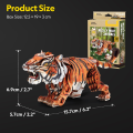 3D puzzle „Tigrul Siberian”, 87 elemente 3D puzzle „Tigrul Siberian”, 87 elemente